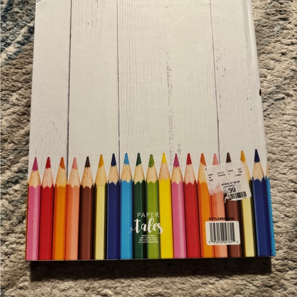 Colorful Pencil Design Notebook - Picture 3 of 3